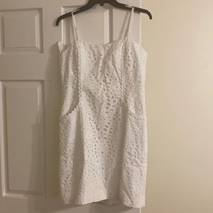 Lilly Pulitzer Dress White Size 8 NWT